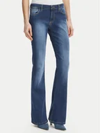 Spodnie damskie - Rinascimento Jeansy CFC0127828003 Granatowy Slim Fit - miniaturka - grafika 1