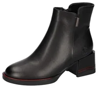 Kozaki damskie - 2Go Fashion 8246-502 kozaki damskie, czarny, czerwony, 40 EU - miniaturka - grafika 1