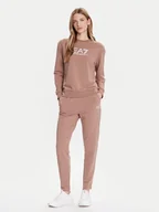 Dresy damskie - EA7 Emporio Armani Dres 7W000115 AF13135 U6108 Brązowy Regular Fit - miniaturka - grafika 1