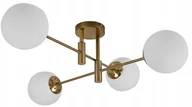 Lampy sufitowe - Lampa WiSZĄCA Sufitowa Plafon Żyrandol Kule Led 4PL - miniaturka - grafika 1