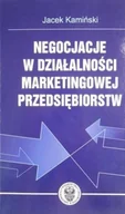 Marketing - Negocjacje w działalności marketingowej przedsiębiorstw - miniaturka - grafika 1