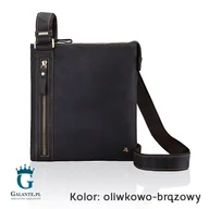 Torby męskie - Mała torba listonoszka na zamek Visconti V-16111 - miniaturka - grafika 1