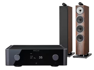 Rotel Michi X3 S2 (czarny) + 702 S3 (mokka) - Zestawy stereo - miniaturka - grafika 1