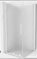 Kabiny prysznicowe - Mexen Velar L kabina prysznicowa rozsuwana 120x120 cm, szron, biała - 871-120-120-33-20 - miniaturka - grafika 1