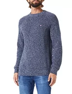 Swetry męskie - GANT sweter męski, niebieski (Evening Blue), XL - miniaturka - grafika 1