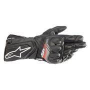 Rękawice motocyklowe - Alpinestars krótkie rękawice motocyklowe SP-8 V3 sportowe rękawiczki czarne M, unisex, Sportler, całoroczne - miniaturka - grafika 1