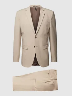 Marynarka o kroju slim fit zapinana na dwa guziki model ‘LIAM’ - Garnitury - miniaturka - grafika 1
