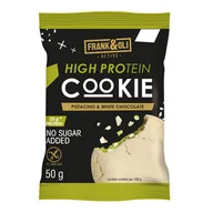 Czekolada - Ciasteczko proteinowe pistacja z białą czekoladą - miniaturka - grafika 1