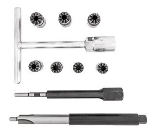 Frezy do gniazd wtryskiwaczy 15-17-19 mm 7 elementów SILVER - Frezy - miniaturka - grafika 5