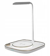 Ładowarki do telefonów - LAMPKA BIURKOWA LED ŁADOWARKA INDUKCYJNA X3 - miniaturka - grafika 1