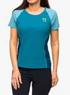 Wiązania narciarskie - Koszulka do biegania damska Karpos Lavaredo Evo Jersey - corsair/adriatic blue - miniaturka - grafika 1