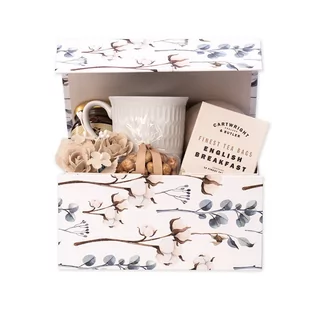 Ćmielów Kuferek Bawełniany - Zestawy upominkowe Ćmielów Kuferek Bawełniany - Zestawy upominkowe - miniaturka - grafika 1