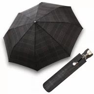 Parasole - Gran Turismo Check Black - w pełni automatyczny składany parasol męski - miniaturka - grafika 1