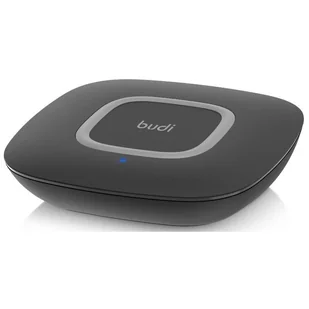 Budi - Ładowarka bezprzewodowa Qi oraz + porty USB (Czarny) - Ładowarki do telefonów - miniaturka - grafika 2
