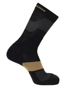 Skarpetki męskie - SALOMON Skarpety funkcyjne "X Ultra Crew" w kolorze czarnym - miniaturka - grafika 1