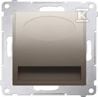 Gniazdka elektryczne - Kontakt Simon Simon 54 Premium Oprawa oświetleniowa LED, kremowy. 230 V AC, 1.1 W, 5900 K DOSA.01/44 DOSA.01/44 - miniaturka - grafika 1