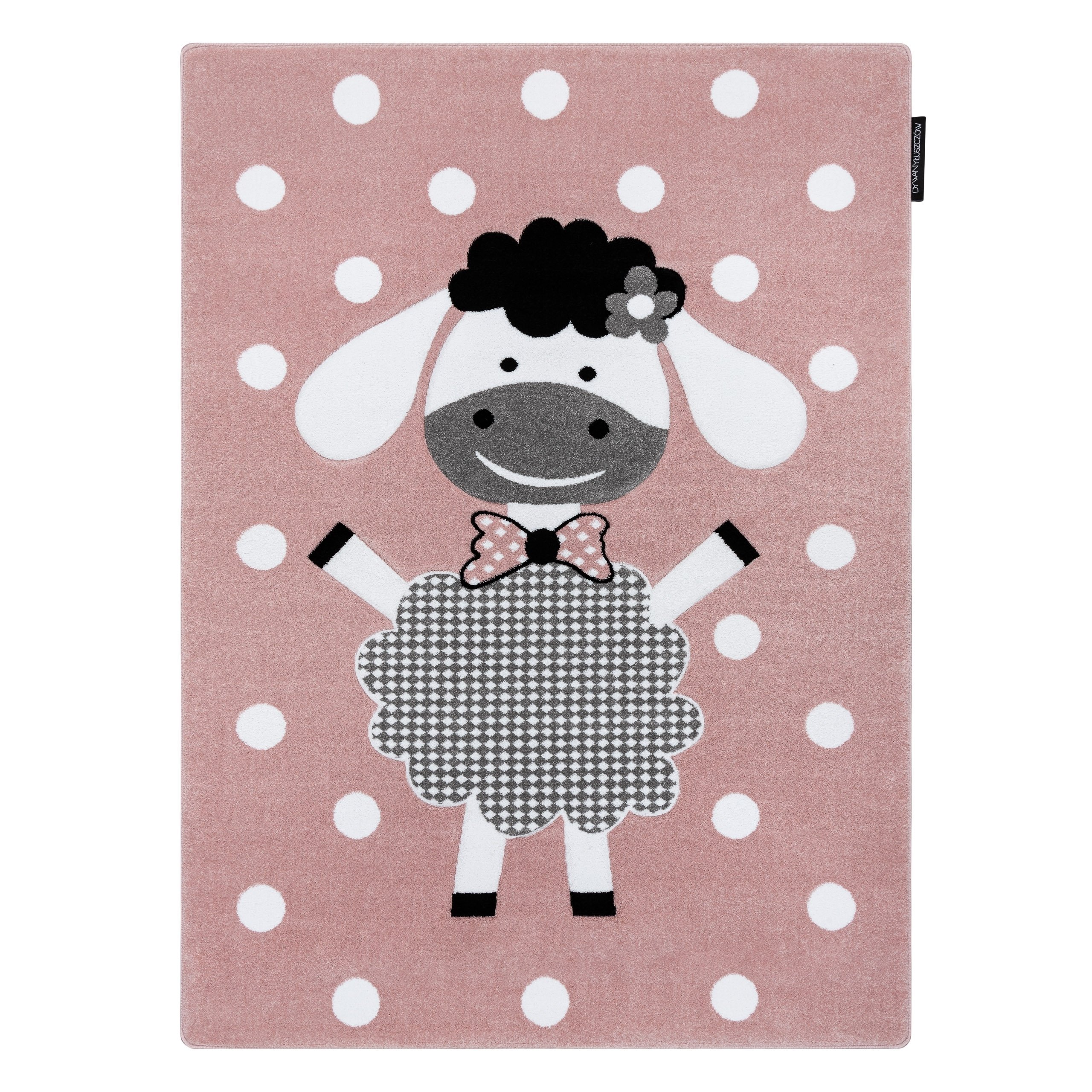 Dywan PETIT DOLLY OWCA, OWIECZKA róż różowy 120x170 cm