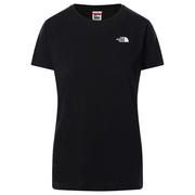 Koszulki sportowe damskie - Koszulka The North Face Simple Dome 0A4T1AJK31 - czarna - miniaturka - grafika 1