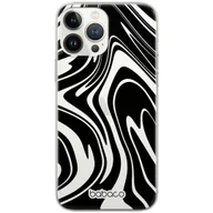 Etui i futerały do telefonów - Etui do Apple IPHONE 14 PRO MAX Esy Floresy 001 Babaco Nadruk częściowy Czarny - miniaturka - grafika 1