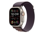 Smartwatch - Apple Watch Ultra 2 GPS + Cellular 49mm Tytan Alpine S Granatowy - miniaturka - grafika 1