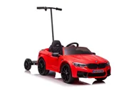 Pojazdy elektryczne dla dzieci - Auto Na Akumulator BMW M5 Z Platformą Dla Rodzica Czerwone Lakierowane - miniaturka - grafika 1