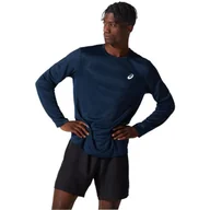 Koszulki i topy damskie - Koszulka Asics Core Longsleeve Top M 2011C340 (kolor Granatowy, rozmiar XL) - miniaturka - grafika 1