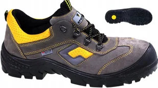 Lekkie POLSKIE buty robocze PÓŁBUTY SKÓRZANE z KOMPOZYTOWYM PODNOSKIEM 36 - Obuwie robocze - miniaturka - grafika 1