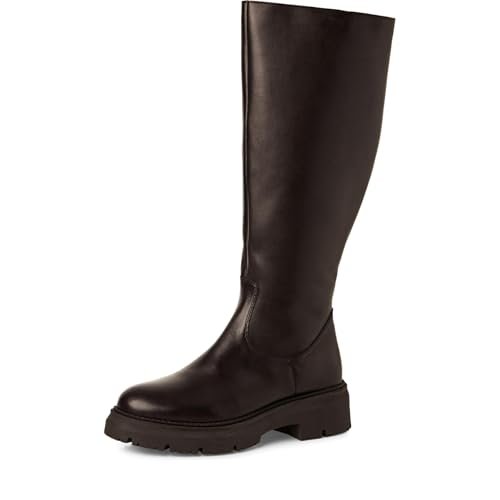 Marco Tozzi Damskie 2-25689-45 modne kozaki, czarne, 40 EU, czarny, 40 EU