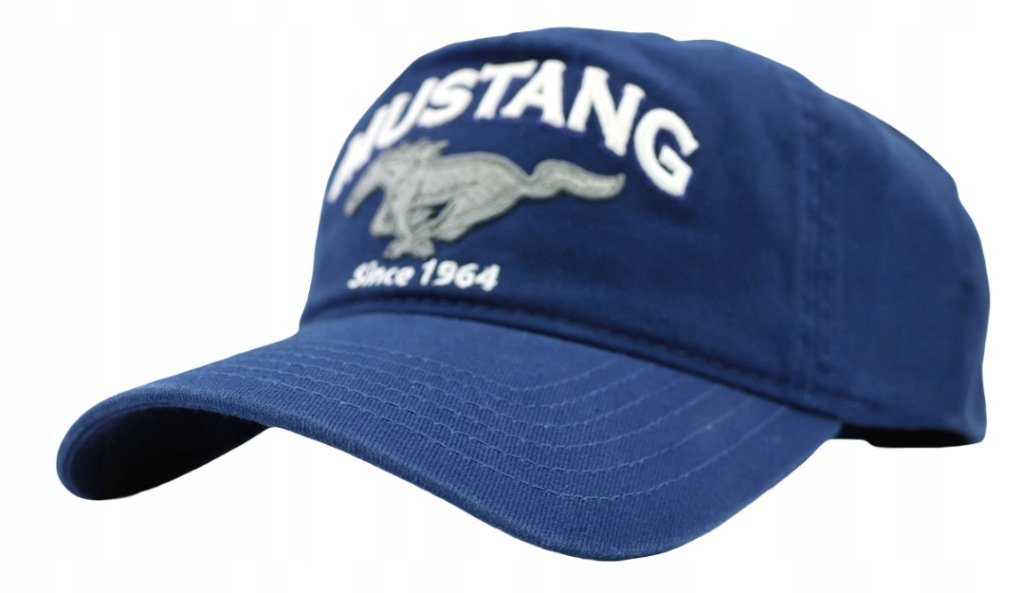 Czapka z daszkiem męska młodzieżowa Samochód Ford Mustang Koń 54-59cm Haft