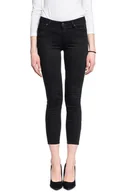 Spodnie damskie - Spodnie Damskie Lee Scarlett Cropped Black Rinse L30Cfs47-W27 L33 - miniaturka - grafika 1