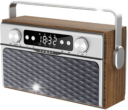 Camry Radio kuchenne przenośne bluetooth USB LCD AUX MP3 SD