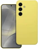 Etui i futerały do telefonów - Futerał SILICONE 2mm do XIAOMI REDMI NOTE 14 4G GLOBAL - 164,84mm x 78,15mm x 8,16mm żółty - miniaturka - grafika 1