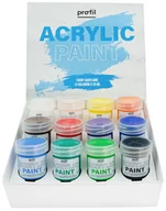Farby i media malarskie - Zestaw 12 x 25ml farby akrylowe 25ml - miniaturka - grafika 1