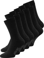 Skarpetki męskie - JACK&JONES skarpety męskie 10-pak - JACJENS SOCK, One Size Black 40-46 - miniaturka - grafika 1