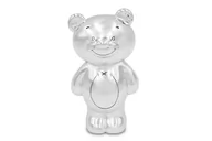 Skarbonki - Srebrna Skarbonka Miś Z Grawerem - miniaturka - grafika 1