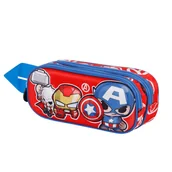 Piórniki - Piórnik Dwukomorowy The Avengers Impact - miniaturka - grafika 1