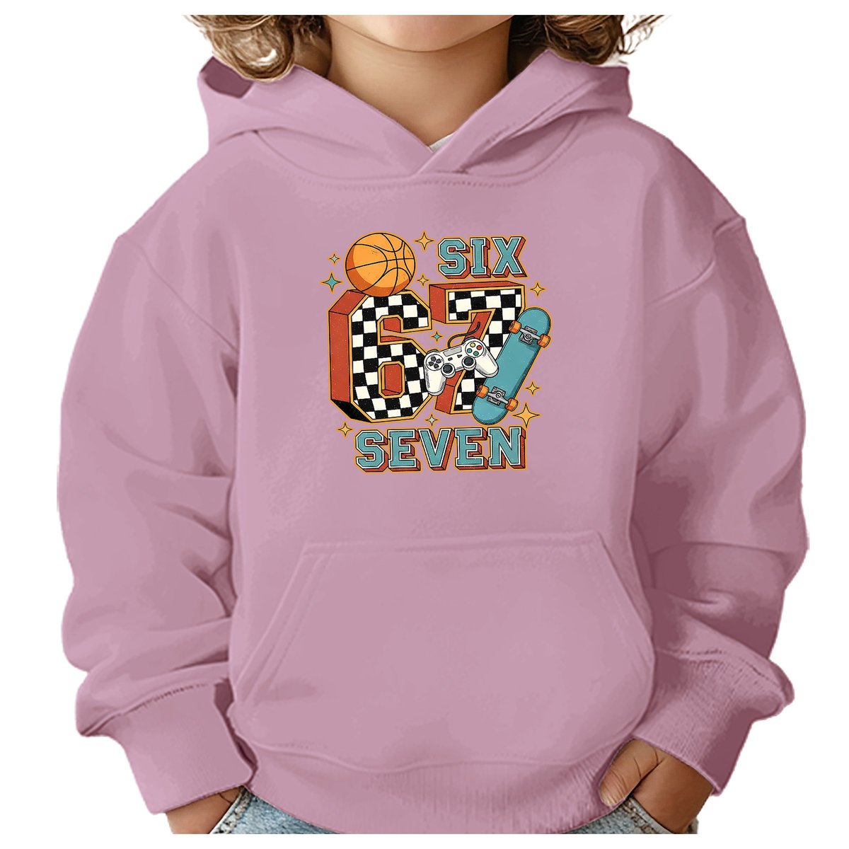 BLUZA DZIECIĘCA 67 SIX SEVEN VIRAL GAME 146-152 CHŁOPIĘCA DZIEWCZĘCA