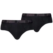 Bielizna sportowa męska - Slipy męskie Puma Everyday Brief 2P Rozmiar: L / Kolor: czarny - miniaturka - grafika 1