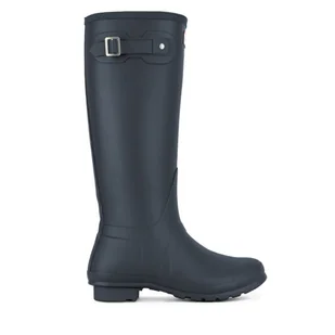 Kalosze Hunter HFRW0005242 Granatowy - Kalosze damskie - miniaturka - grafika 1