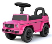 Chodziki - Jeździk Pchacz Chodzik Dla Dzieci Mercedes Benz G350D Różowy - miniaturka - grafika 1