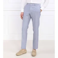 Spodnie męskie - BOSS Spodnie H-Genius-224 | Slim Fit | z dodatkiem wełny - miniaturka - grafika 1