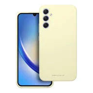 Etui i futerały do telefonów - Futerał Roar Cloud-Skin - do Samsung Galaxy A34 5G Jasnożółty - miniaturka - grafika 1