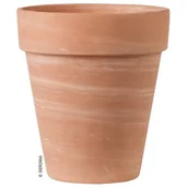 Donice - Doniczka ceramiczna Vaso Alto Duo Bianco 30 cm ceglana - miniaturka - grafika 1