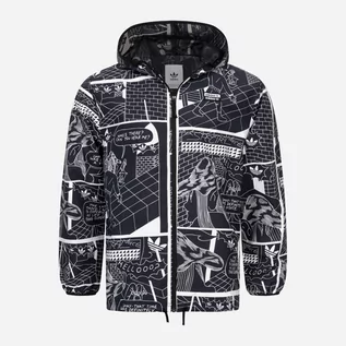 Kurtki męskie - Kurtka męska Adidas Originals RYV Graphic GN3333 XS Czarna (4064045663732) - grafika 1