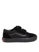 Buty dla dziewczynek - Vans Tenisówki Old Skool V VN0A4UI1ENR1 Czarny - miniaturka - grafika 1