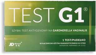 TEST G1 - test antygenowy na bakterię Gardnerella vaginalis - Testy ciążowe i diagnostyczne - miniaturka - grafika 1