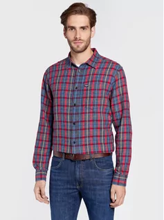 Koszule damskie - Wrangler Koszula 1 Pocket W5A2B3114 112320842 Kolorowy Regular Fit - grafika 1