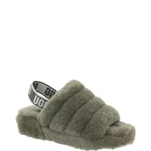UGG Wełniane obuwie domowe Fluff Yeah Slide - Kapcie damskie - miniaturka - grafika 1