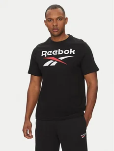 Reebok T-Shirt 100216166 Czarny Regular Fit - Koszulki męskie - miniaturka - grafika 1