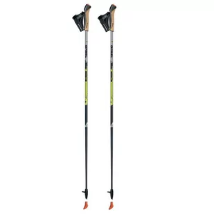Gabel Kije narciarskie X-5 BLACK/YELLOW 125cm - Kijki narciarskie - miniaturka - grafika 1